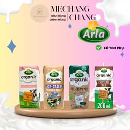 [VOUCHER SHOP 80K] Sữa tươi Organic hữu cơ Arla chính hãng nhập khẩu Đan Mạch cho bé 1