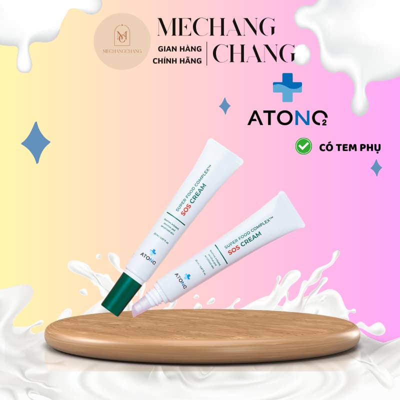 [DATE 12/2028] Kem bôi da đa năng Atono2 SOS Cream cho bé, dùng được cho da nhạy cảm, giúp làm dịu da nhanh chóng