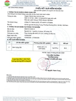 Kẹo mút bổ sung Sắt Happy Vitamin - Hỗ trợ đề kháng khỏe, phát triển toàn diện cho trẻ Hộp 25 Que 5