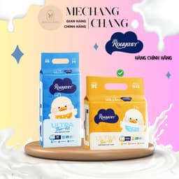 [HÀNG CHÍNH HÃNG] Tã/bỉm vịt vàng Rouya Ultra Siêu mềm mại, siêu thấm hút, an toàn size cho bé 6- 24kg nội địa Trung 1