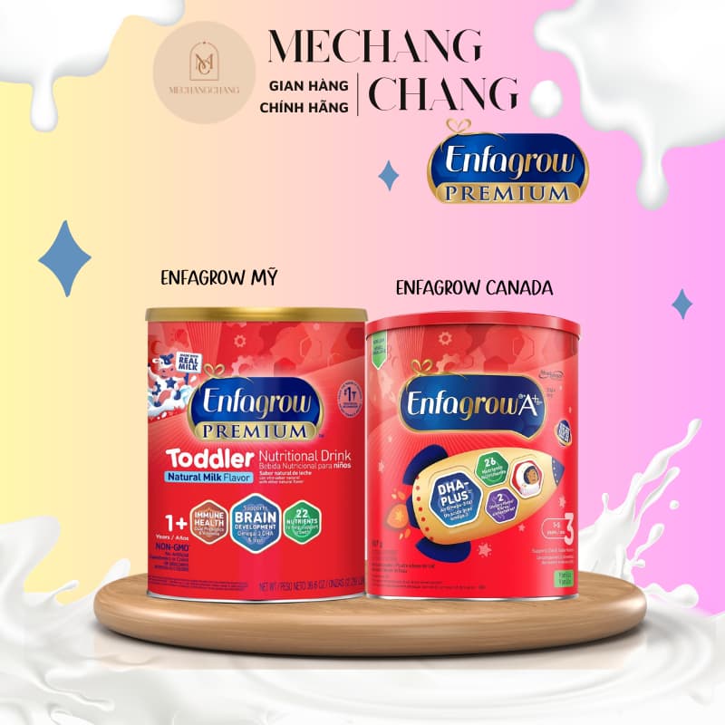 [ CHÍNH HÃNG] Sữa Enfagrow Premium đỏ Mỹ dung tích 1,04kg hàng chính hã