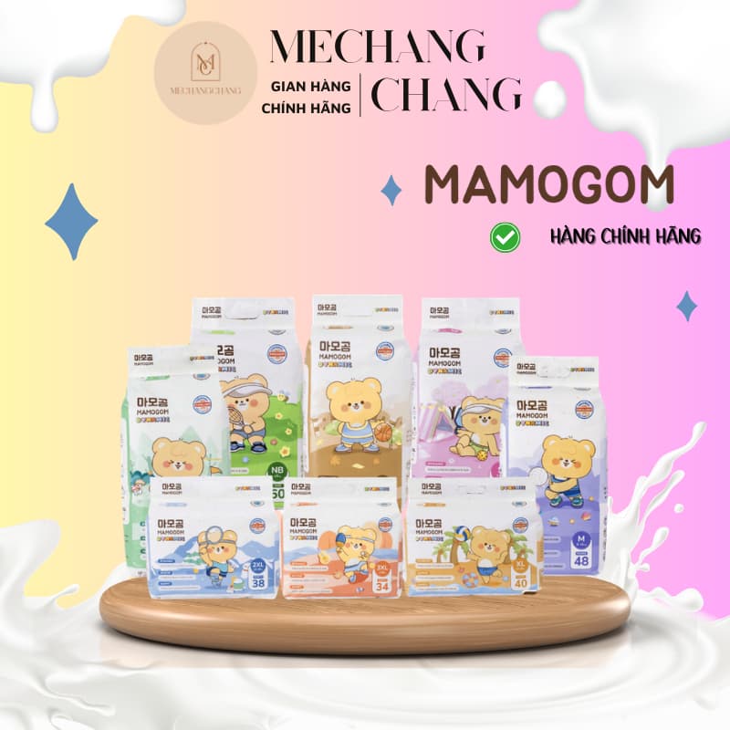 [GIÁ CỰC TỐT] Tã bỉm cao cấp Mamogom Dynamic chính hãng đủ size cho bé
