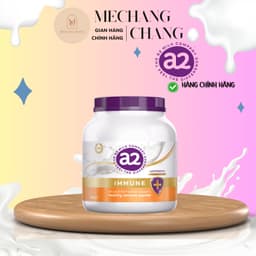 [CHÍNH HÃNG] [DATE T12/2027] Sữa tươi nguyên kem dạng bột A2 Immune Lactoferrin lon 900gr hỗ trợ đề kháng 1