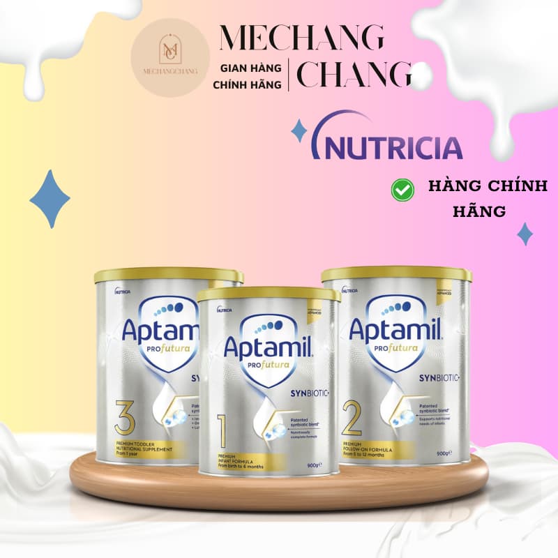 [GIÁ TỐT NHẤT - TEM NHÃN BẮC NAM ] Sữa bột Aptamil bạc ProFutura Úc số 1,2,3 cho bé lon 800g và 900g có tem