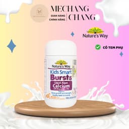 [CHÍNH HÃNG] [Date T5/2027] Canxi Tảo Biển Đỏ Nature's Way  Bổ Sung Canxi, Magie, Vitamin K2 1