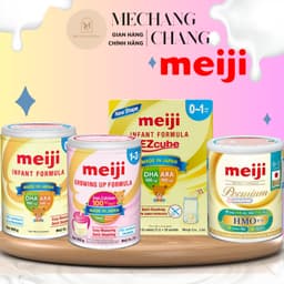 MẪU MỚI - Sữa công thức Meiji/ Meiji thanh/ Meiji HMO Nhập khẩu mẫu mới lon 800gram 1
