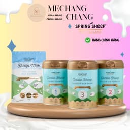 [CHÍNH HÃNG] Sữa công thức cừu Spring Sheep New Zealand lon 800gr và túi 850gr cho bé 1