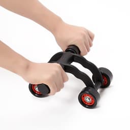 Con lăn tập cơ bụng gym yoga Con lăn tập cơ bụng 4 bánh tại nhà 8