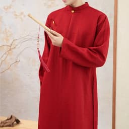 Áo Dài Nam Vân Phong 4 màu - chất liệu tafta đũi cao cấp - đứng dáng - nam tính - đủ size 6