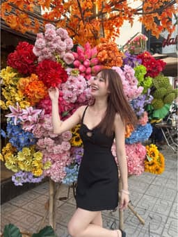 [LYNLUX] Đầm Đen Dáng A Phối Nơ Ngực Ngọt Ngào, Váy Hai Dây Ôm Body Tôn Dáng Chất Thun Dày Dặn Co Giãn Cao Cấp 6