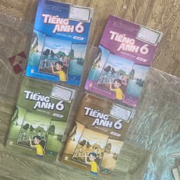 Combo vở cũ SGK VBT toán tiếng việt mĩ thuật âm nhạc ... lớp 6 kết nối tri thức 5