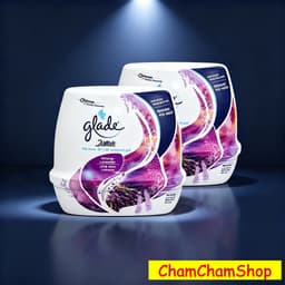 Bộ 2 Hũ Sáp Thơm GLADE 180g – Khử Mùi, Làm Thơm Không Gian – Nhiều Mùi Hương 9