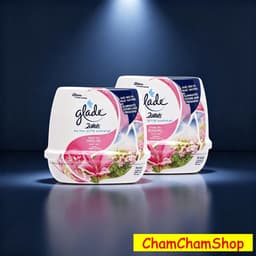 Bộ 2 Hũ Sáp Thơm GLADE 180g – Khử Mùi, Làm Thơm Không Gian – Nhiều Mùi Hương 3