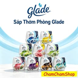 Bộ 2 Hũ Sáp Thơm GLADE 180g – Khử Mùi, Làm Thơm Không Gian – Nhiều Mùi Hương 1