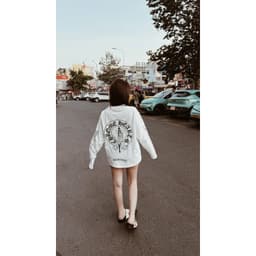 Áo thun dài tay LongSleeve thánh giá sexy CHORME HEARTS L66 Local brand cotton nam nữ boxy long tee form rộng AM114 3