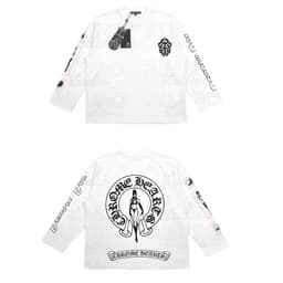 Áo thun dài tay LongSleeve thánh giá sexy CHORME HEARTS L66 Local brand cotton nam nữ boxy long tee form rộng AM114 2