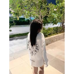 Áo thun dài tay LongSleeve thánh giá sexy CHORME HEARTS L66 Local brand cotton nam nữ boxy long tee form rộng AM114 5