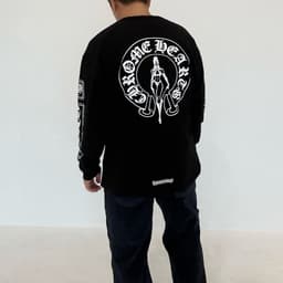 Áo thun dài tay LongSleeve thánh giá sexy CHORME HEARTS L66 Local brand cotton nam nữ boxy long tee form rộng AM114 8