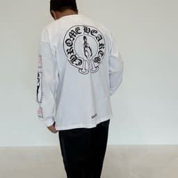 Áo thun dài tay LongSleeve thánh giá sexy CHORME HEARTS L66 Local brand cotton nam nữ boxy long tee form rộng AM114 7