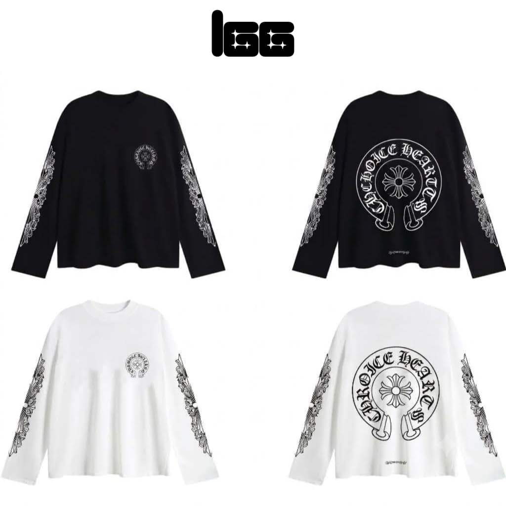 Áo thun dài tay LongSleeve thánh giá thập tự CHOICE HEARTS L66 Local brand cotton thun lạnh mát mịn co dãn AM103