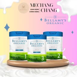 [ CHÍNH HÃNG] Sữa Bellamy's Organic A2 800g đủ số 1,2,3 date mới nhất hàng air có tem phụ, chính hãng 1