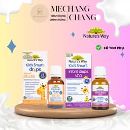 Vitamin D3 Thuần Nature's way / D3K2 Organic Nature's way cho bé 1
