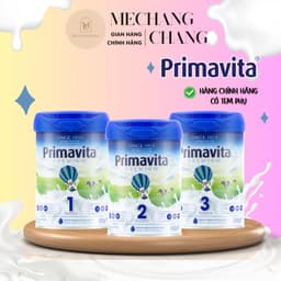 [ CHÍNH HÃNG] Sữa công thức Primavita premium đủ số 1,2,3 lon 800gram nhập khẩu Hà Lan 1