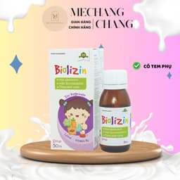 [CHÍNH HÃNG ][DATE T3.2028]  Kẽm hữu cơ Biolizin Aplicaps có thêm bộ đôi ăn ngon Lysine và B6 50ml cho bé 1