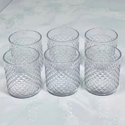 Ly tròn kim cương trong Hokori 6326. 260ml và Có Quai Vĩ Hưng 3127. LMS 7