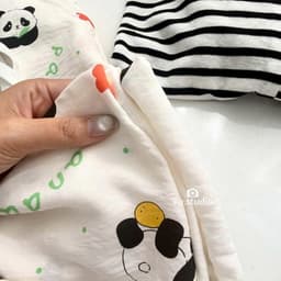 Bộ thun nữ tay dài YUSTUDIO chất áo giấy tay dài kèm quần đũi suông dài mặc mua thu đông mẫu Áo Kẻ Đen Tay Dài 9