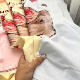 Bộ thun nữ YUSTUDIO bộ đùi mặc nhà chất cotton 4 chiều thoải mái mẫu Voi 7