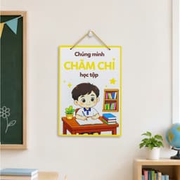 Bảng Gỗ Nội Quy Học Sinh, Trang Trí Góc Lớp Học Mầm Non Tiểu Học Nhiều Mẫu 7