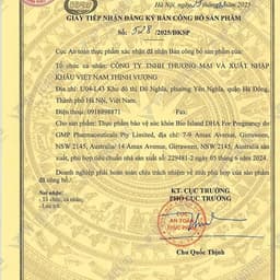 DHA Bio Island Pregnancy 60 Viên: Hỗ Trợ Não Bộ & Thị Giác Cho Mẹ Bầu & Con Bú Úc 8