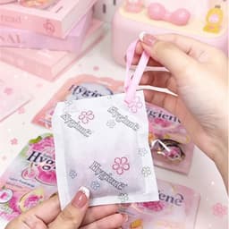 Combo 3 Túi Thơm HYGIENE 8g Thái Lan – Khử Mùi, Tạo Hương – Treo Ô Tô, Tủ Quần Áo – Màu Cam 7