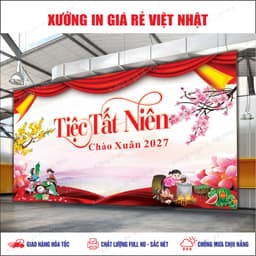 In phông tất niên 2027_Kích thước, Tên, Nội dung tùy ý_In Lấy ngay 1