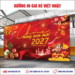In phông tất niên 2027_Kích thước, Tên, Nội dung tùy ý_In Lấy ngay 9