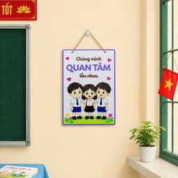 Bộ Bảng Nội Quy Lớp Học Cho Bé – Bảng Gỗ Decor Trang Trí Lớp Học Mầm Non, Tiểu Học Đẹp 5