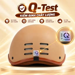 Mũ Bảo Hiểm Cá Heo Kiểu Dáng Thời Trang, Năng Động - Size 52-58 cm, Đủ Màu Sắc 3