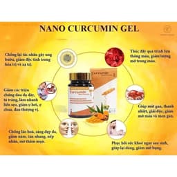 Nano curcumin FORMULA - Hỗ trợ điều trị viêm loét, trào ngược, HP dạ dày, tá tràng, phòng u bướu - Viện Hàn Lâm KH&CN VN 2