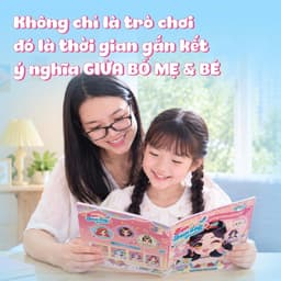 Sách Tiệm làm đẹp - Công chúa cổ tích (200+ stickers dễ thương) - Sách bóc dán sticker cho bé gái 6