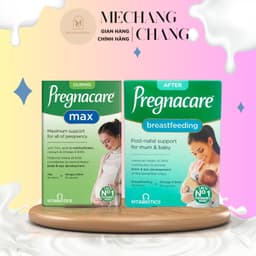 [HÀNG CHÍNH HÃNG] Pregnacare Max Vitamin Bầu Pregnacare Max Anh/ Pregnacre Breast-feeding k teG 1