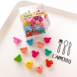 Bộ 100 Kẹp Tóc Mini Đa Sắc Màu Cho Bé Gái 5