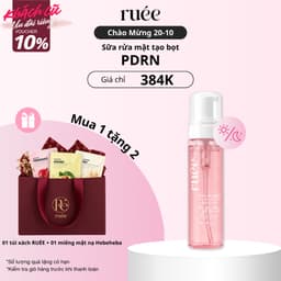 Sữa rửa mặt tạo bọt PDRN RUÉE Clean Pure Bubble Cleanser 220g, làm sạch bụi bẩn, bã nhờn - Chính hãng Hàn Quốc 1