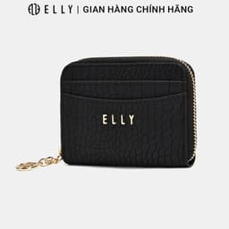 [Tặng hộp 20.10] Ví nữ ELLY EVH114 ví cầm tay da tổng hợp cao cấp nhỏ gọn thời trang thanh lịch 1