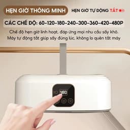 Tủ Sấy Quần Áo Điện Tử Có Điều Khiển FOLDING BJ-002. LMS 6