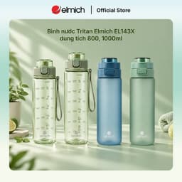 Bình nước Tritan Elmich EL143X dung tích 800, 1000ml 1