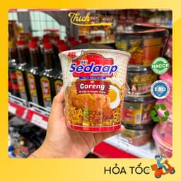 Mì Trộn Mi Sedaap Goreng Ly 81g - Mì Sedaap Goreng Indonesia - Thích Ăn Vặt 5