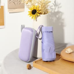 Cây Ô Dù cao cấp gấp gọn kèm hộp sang trọng NK08 và Gấp Gọn Mini 19cm. LMS 7
