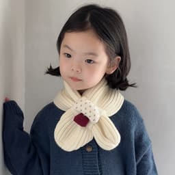 Khăn quàng cổ dệt kim mềm mại cho trẻ em Hoạt hình dễ thương Mùa đông ấm áp cho trẻ sơ sinh Tập đi Cổ ấm áp Cô gái Khăn 8