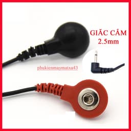 Dây điện xung đa năng giắc 2.5mm ra 04 cúc nút bấm, dùng cho các máy massage trị liệu điện xung... 3